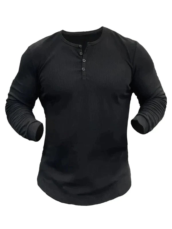 Ante - Lange mouwen shirt met knopen