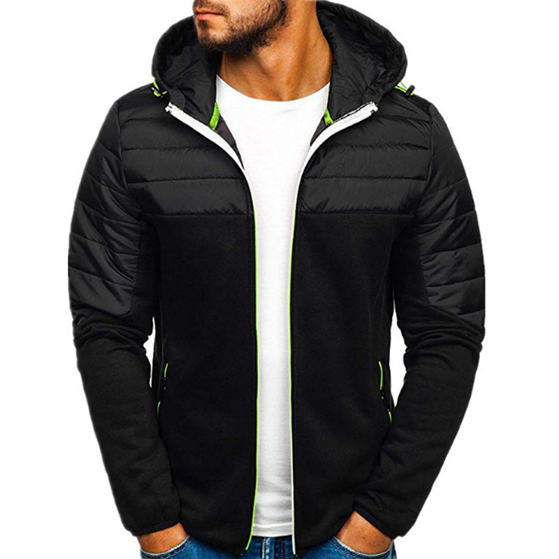 Armour Jacket - Warm gewatteerd heren vest met capuchon