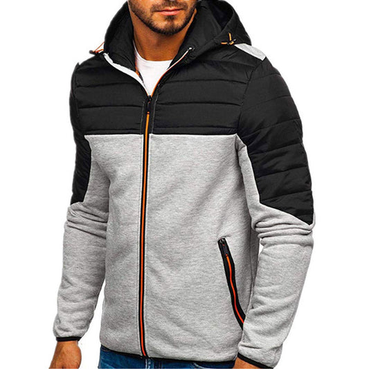 Armour Jacket - Warm gewatteerd heren vest met capuchon