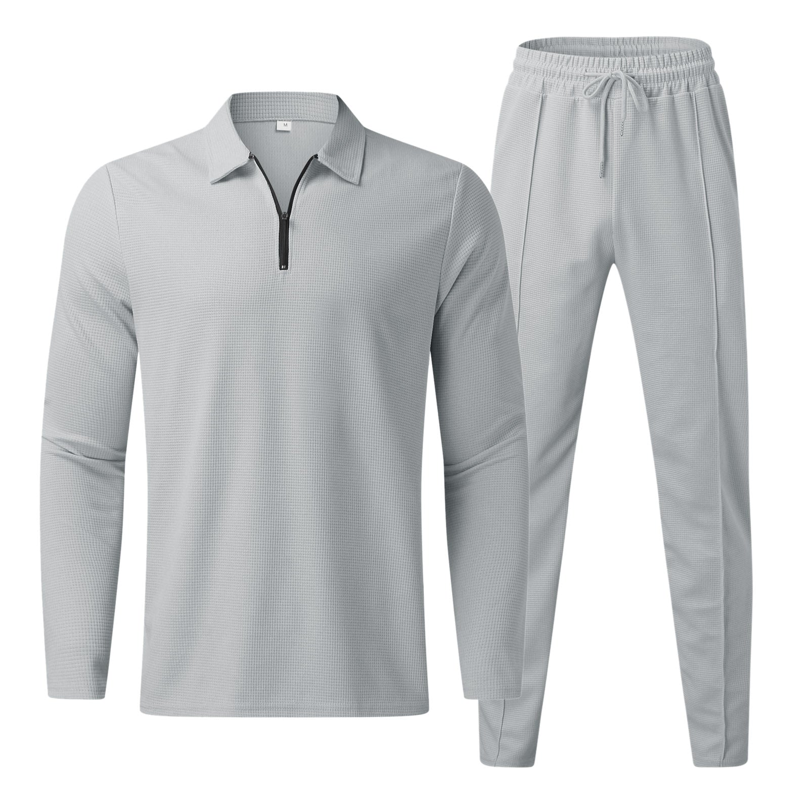 Denzel heren set - Luxe heren polo en jogger