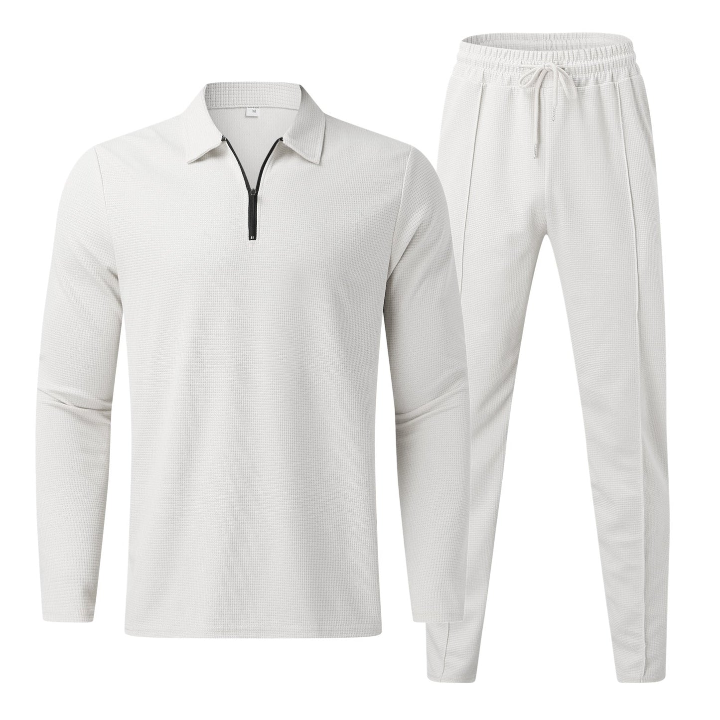 Denzel heren set - Luxe heren polo en jogger