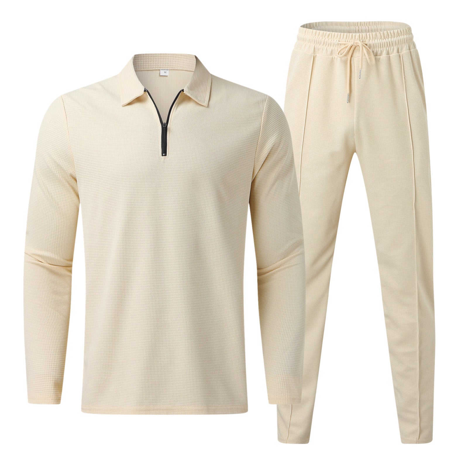 Denzel heren set - Luxe heren polo en jogger