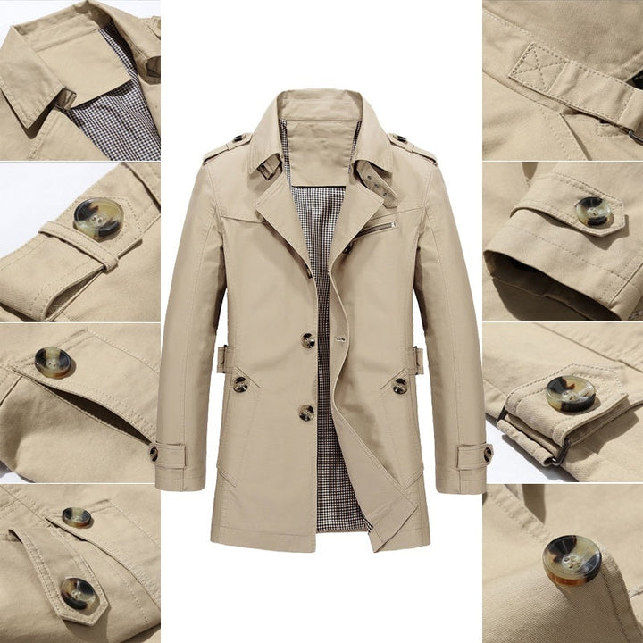 Elwyn - Stijlvolle Trenchcoat Jas