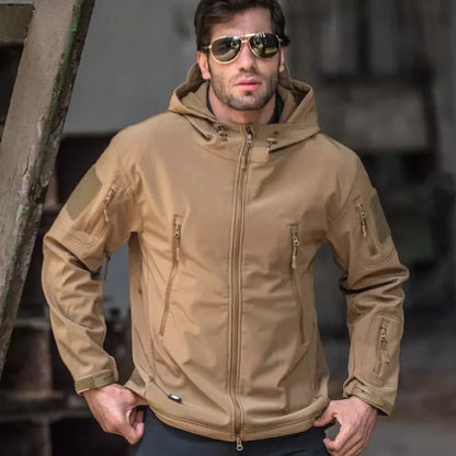 Engelbert Softshell Jacket - Militaire outdoorjas voor heren