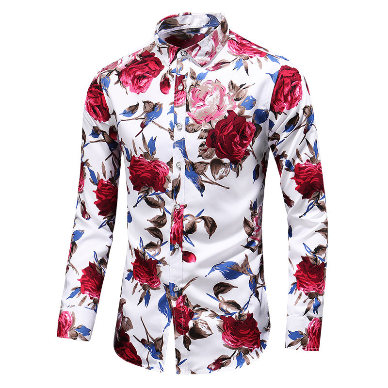 Floris overhemd - Feestelijke heren blouse voor heren