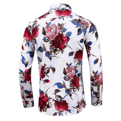 Floris overhemd - Feestelijke heren blouse voor heren