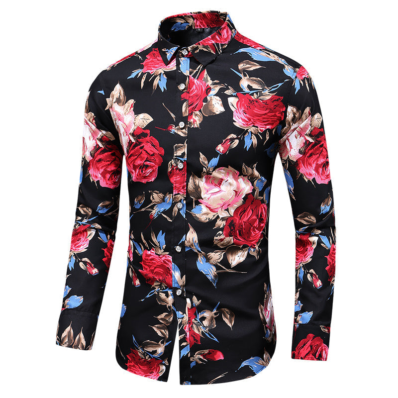 Floris overhemd - Feestelijke heren blouse voor heren