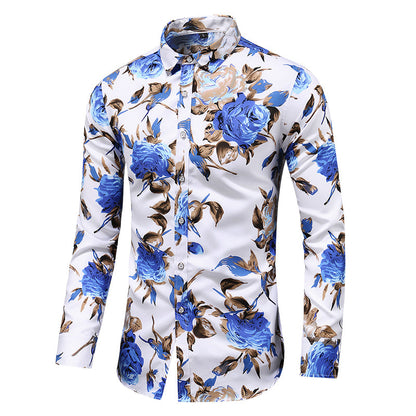 Floris overhemd - Feestelijke heren blouse voor heren