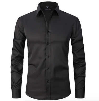 Ganti Stretch Shirt - Casual heren overhemd met premium stretch voor de beste pasvorm