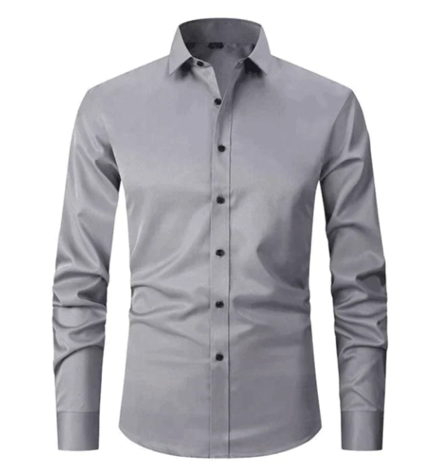 Ganti Stretch Shirt - Casual heren overhemd met premium stretch voor de beste pasvorm