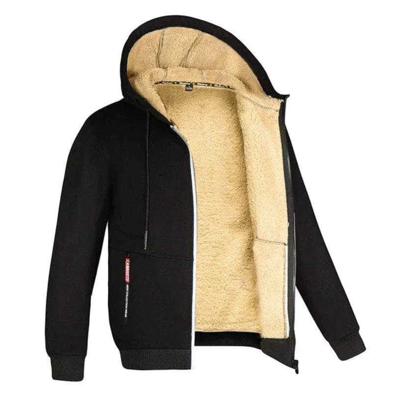 HUGO Vest - Sherpa fleece vest voor heren