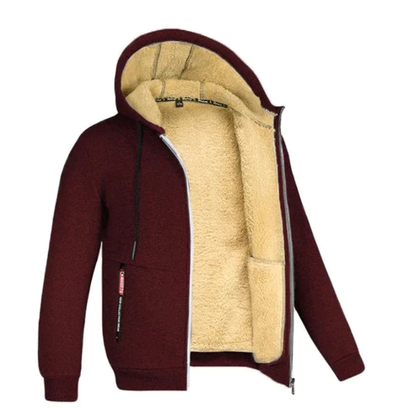 HUGO Vest - Sherpa fleece vest voor heren