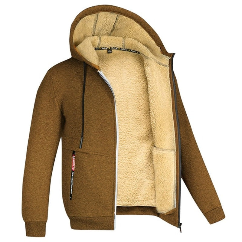 HUGO Vest - Sherpa fleece vest voor heren