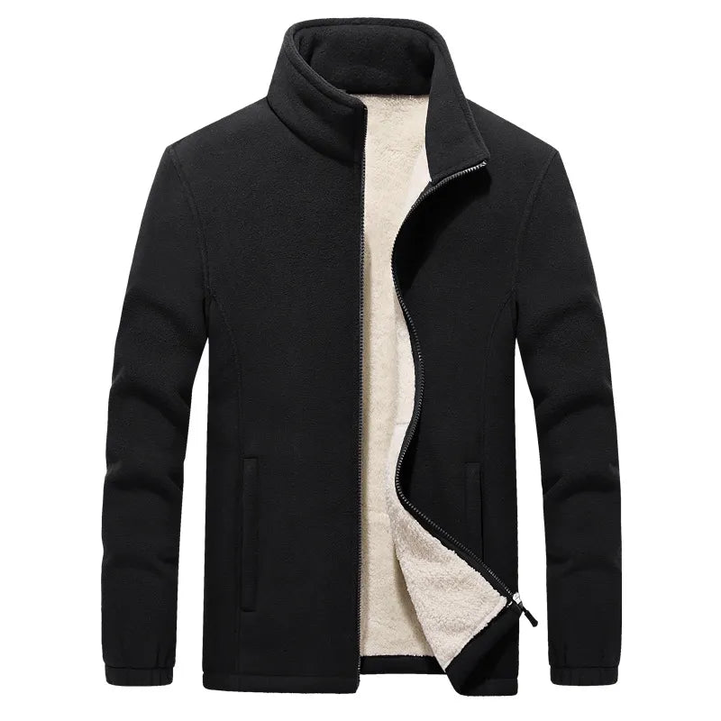 Hans Comfortabele Fleece Jas