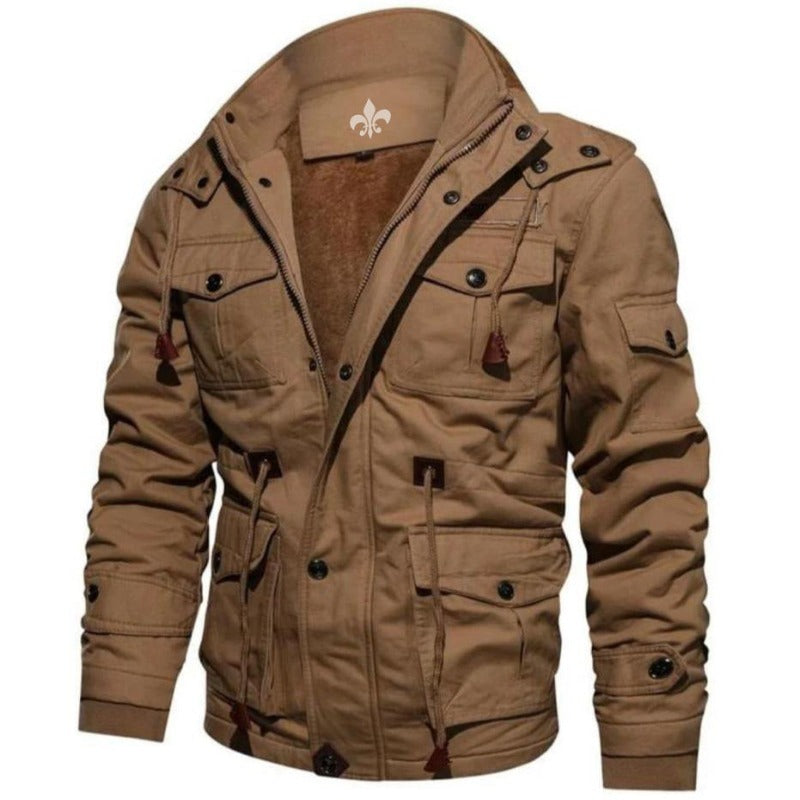 Iron Pilot Jacket - Stijlvolle heren pilotenjas voor de winter