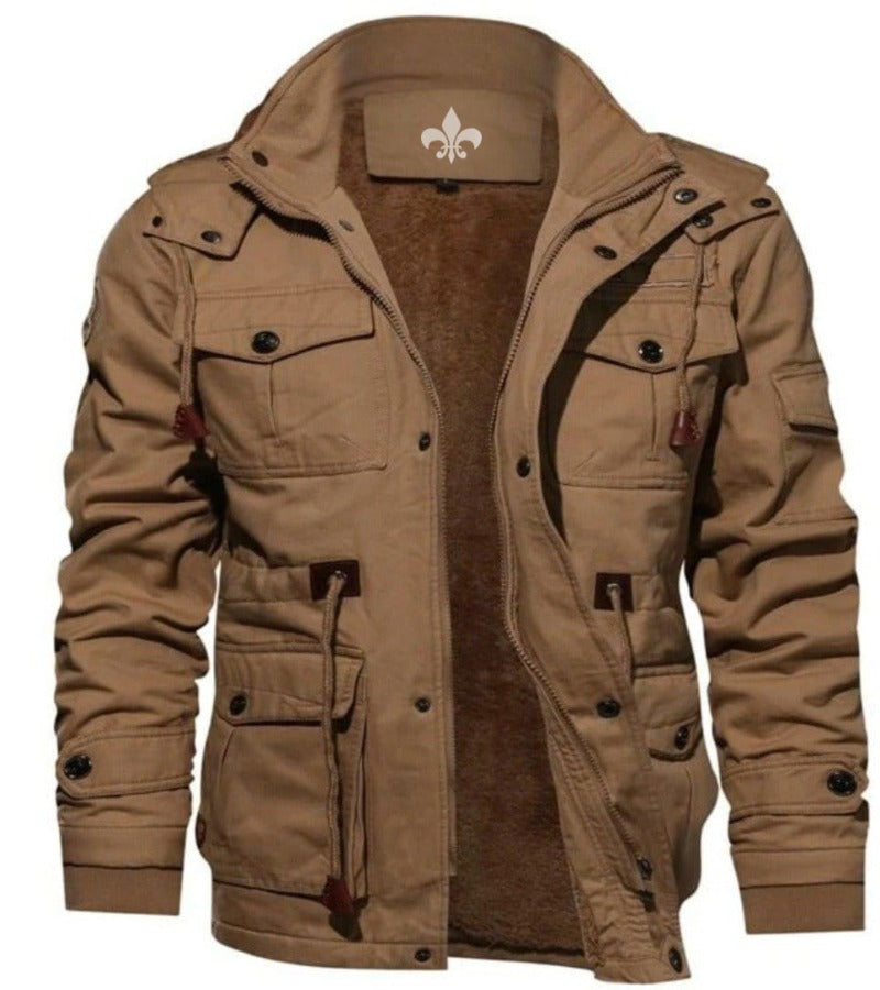 Iron Pilot Jacket - Stijlvolle heren pilotenjas voor de winter