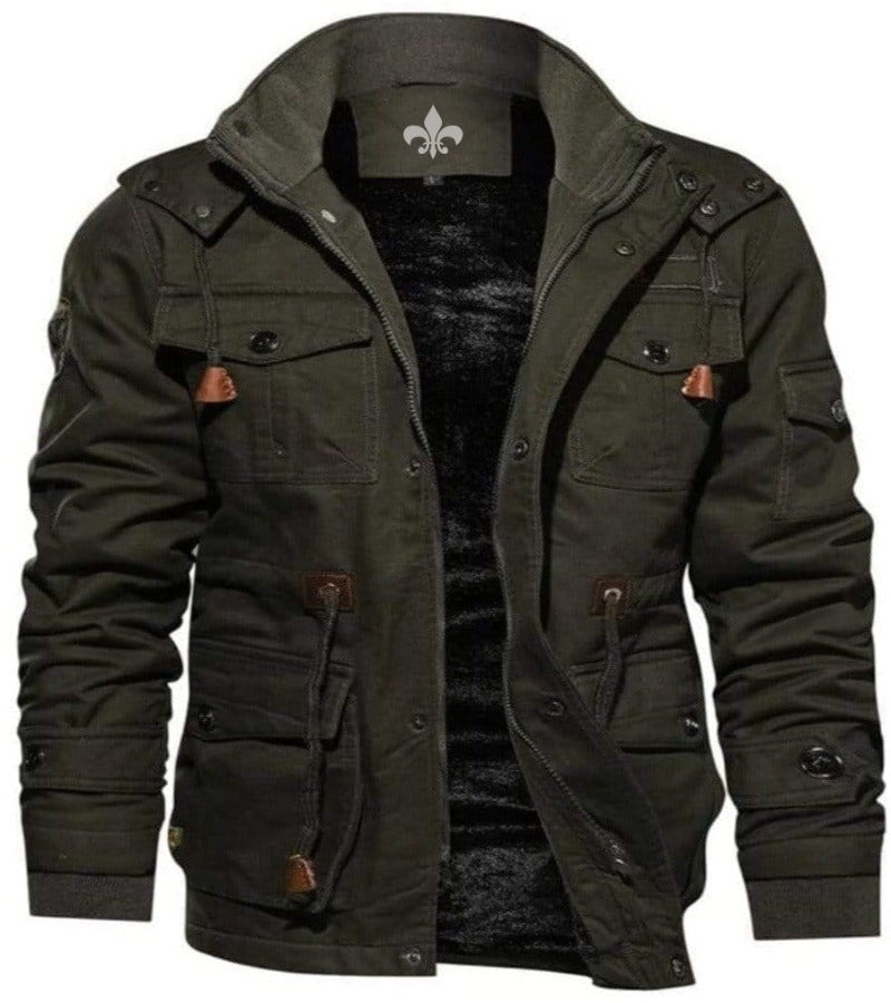 Iron Pilot Jacket - Stijlvolle heren pilotenjas voor de winter