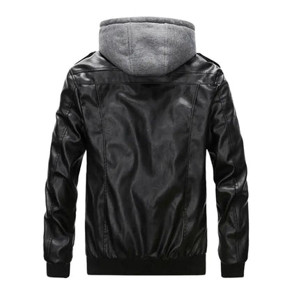 Julian - Vegan Leather Double-Layered Jacket