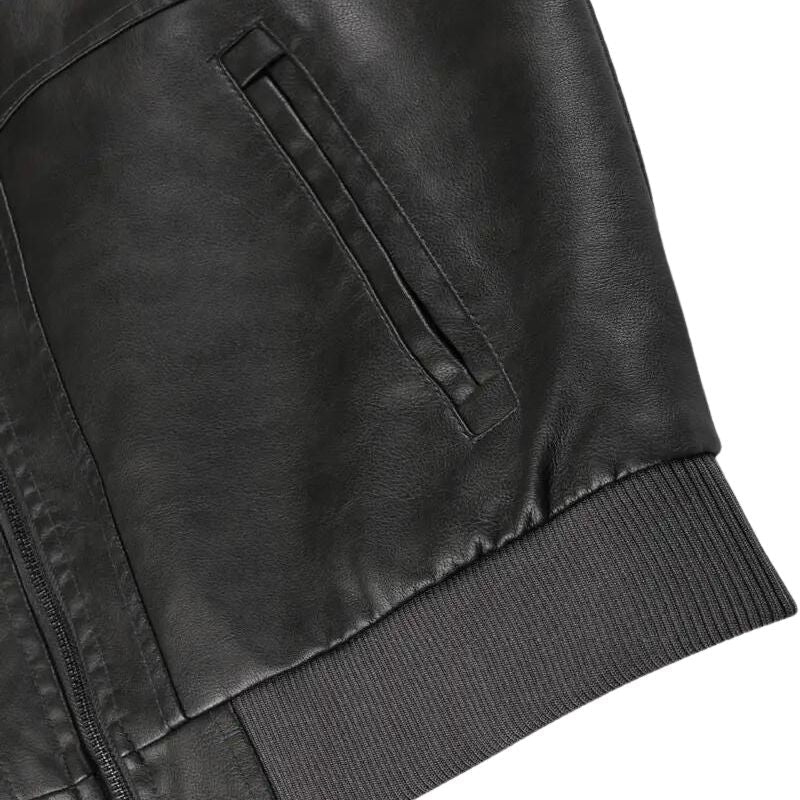 Julian - Vegan Leather Double-Layered Jacket