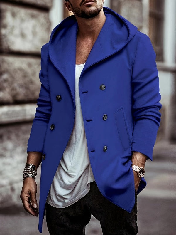 Keanu Cotton Hooded Long Sleeve Coat