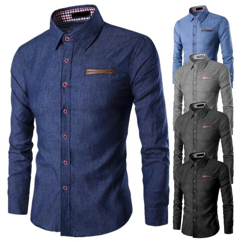 Lars - Denim Blouse