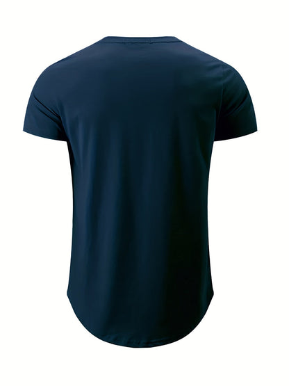 Leonardo - Comfy V-Neck Medium Stretch T-shirt