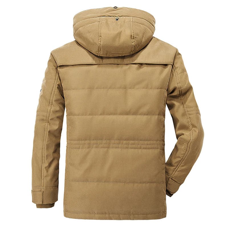 Luca Belloni Winterjas - Stijlvolle sherpa fleece gevoerde jas voor heren