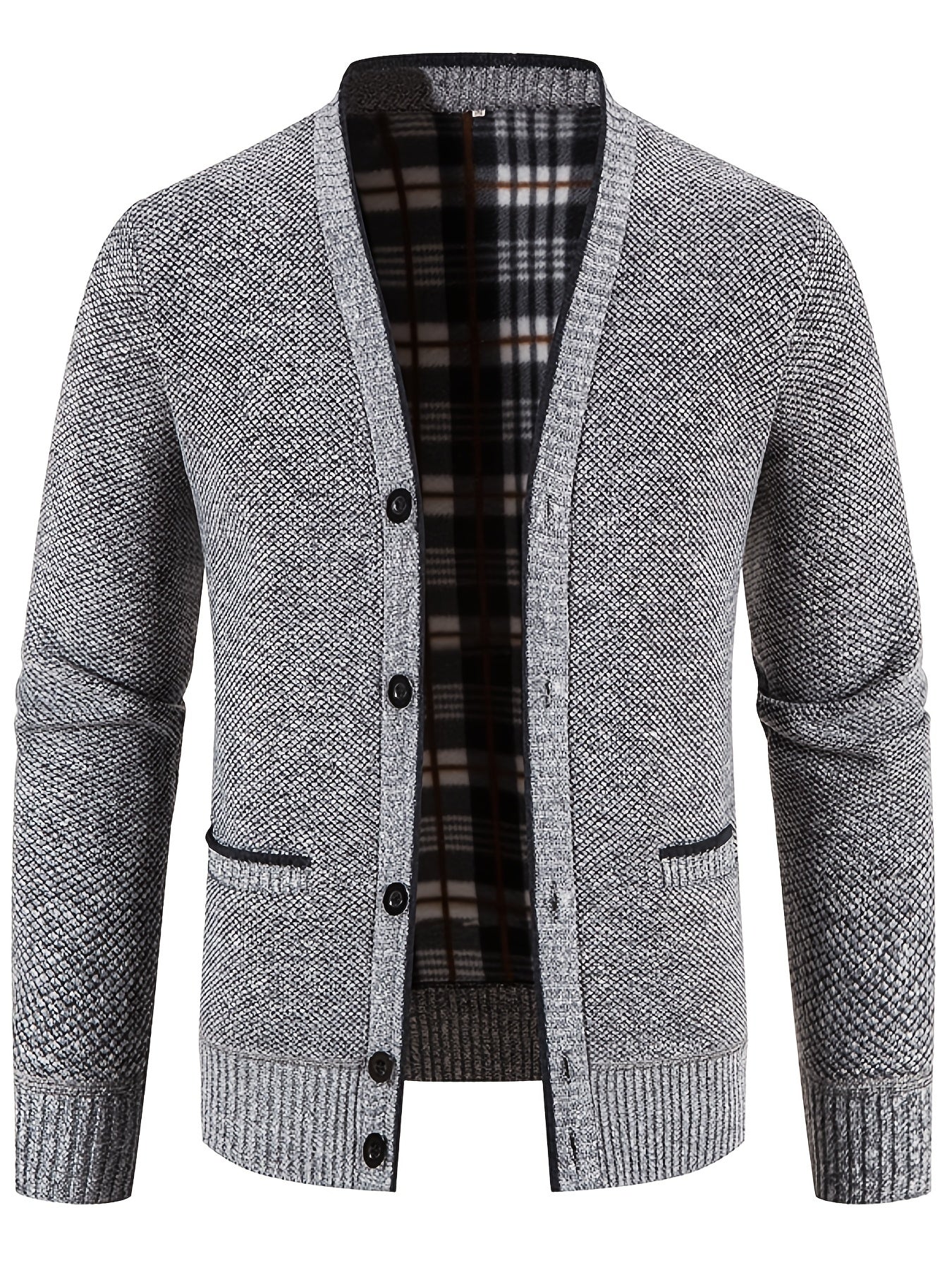 Marcel Cardigan - Casual gebreid heren vest met V-hals