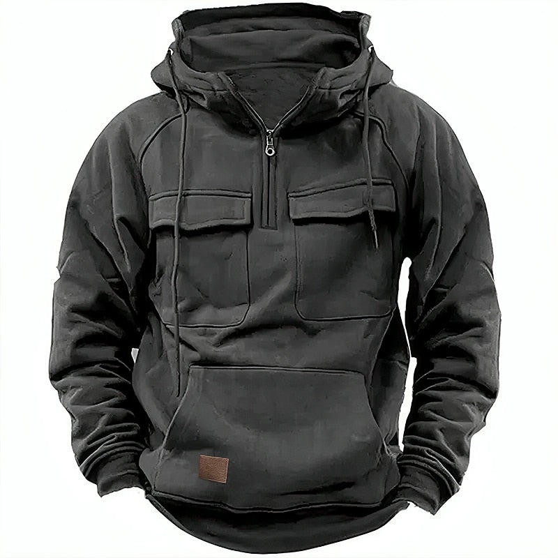 Marco - Warme Winter Hoodie met Rits