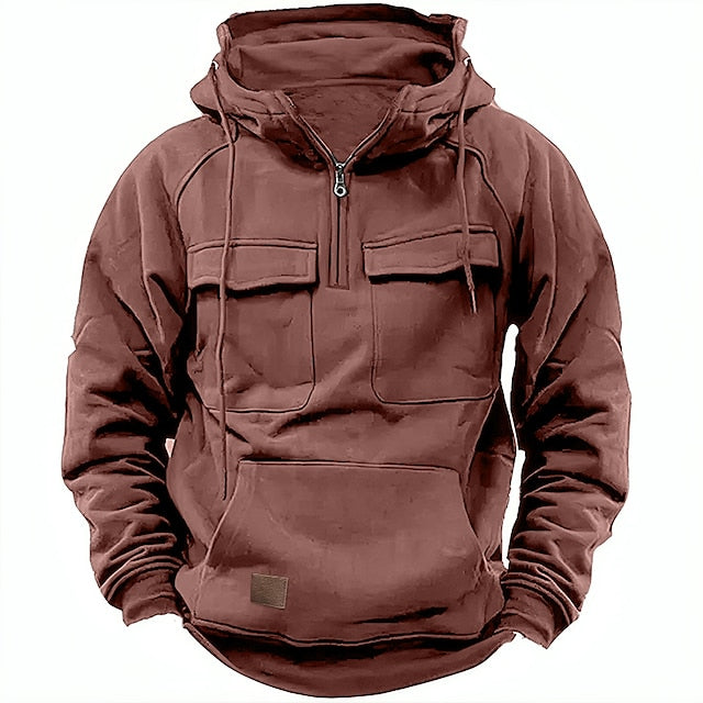 Marco - Warme Winter Hoodie met Rits