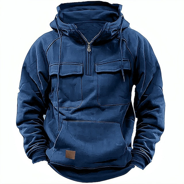 Marco - Warme Winter Hoodie met Rits