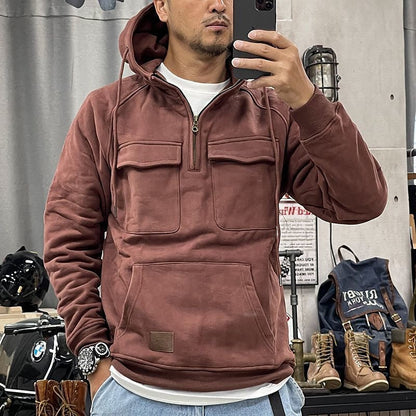 Marco - Warme Winter Hoodie met Rits