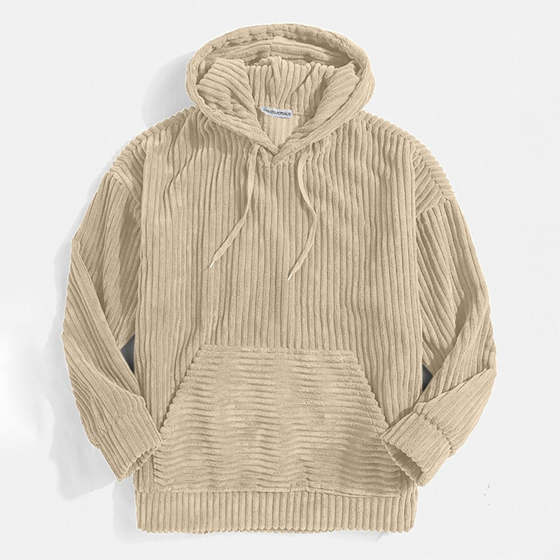 Michael - Corduroy Heren Hoodie