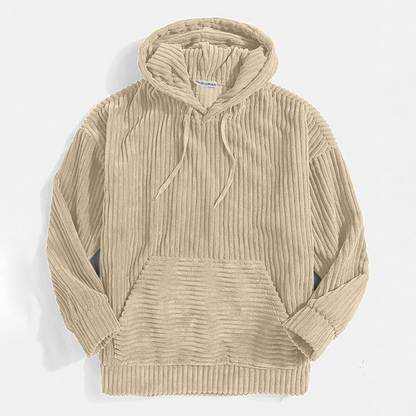 Michael - Corduroy Heren Hoodie