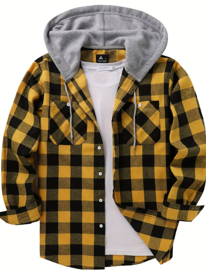 Monta Hooded Flannel Vest