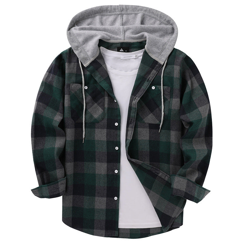 Monta Hooded Flannel Vest