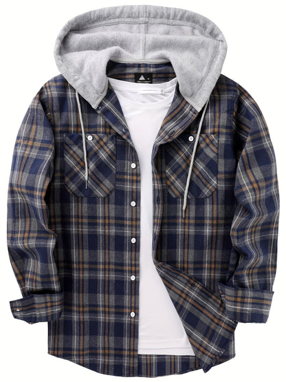 Monta Hooded Flannel Vest