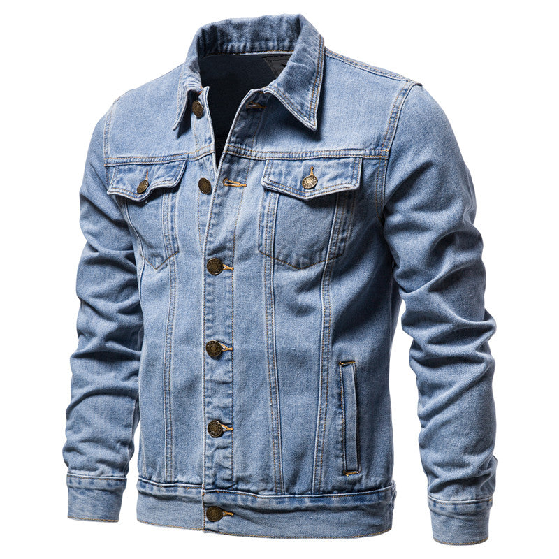 MotoSlim Denim Revers Rider Jacket