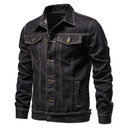 MotoSlim Denim Revers Rider Jacket