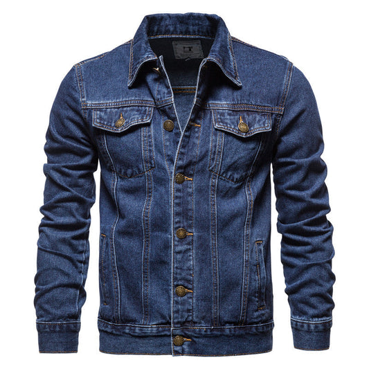 MotoSlim Denim Revers Rider Jacket