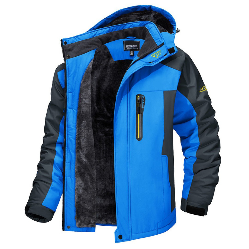 Peak Parka - Fleece gevoerde R-tex wintersport jas voor mannen