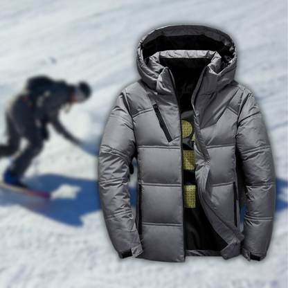 Peak Parka - Premium Gewatteerde Winterjas voor Mannen