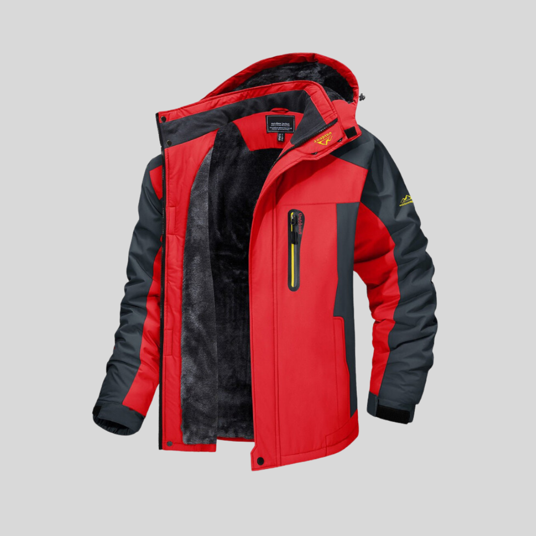 Peak Winterjas - Technische heren winterjas met fleece voering