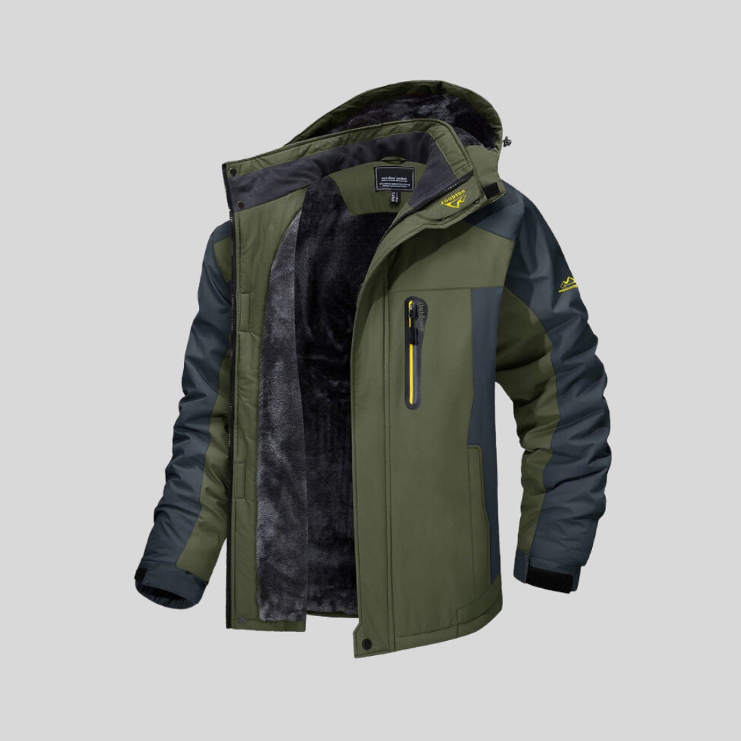 Peak Winterjas - Technische heren winterjas met fleece voering