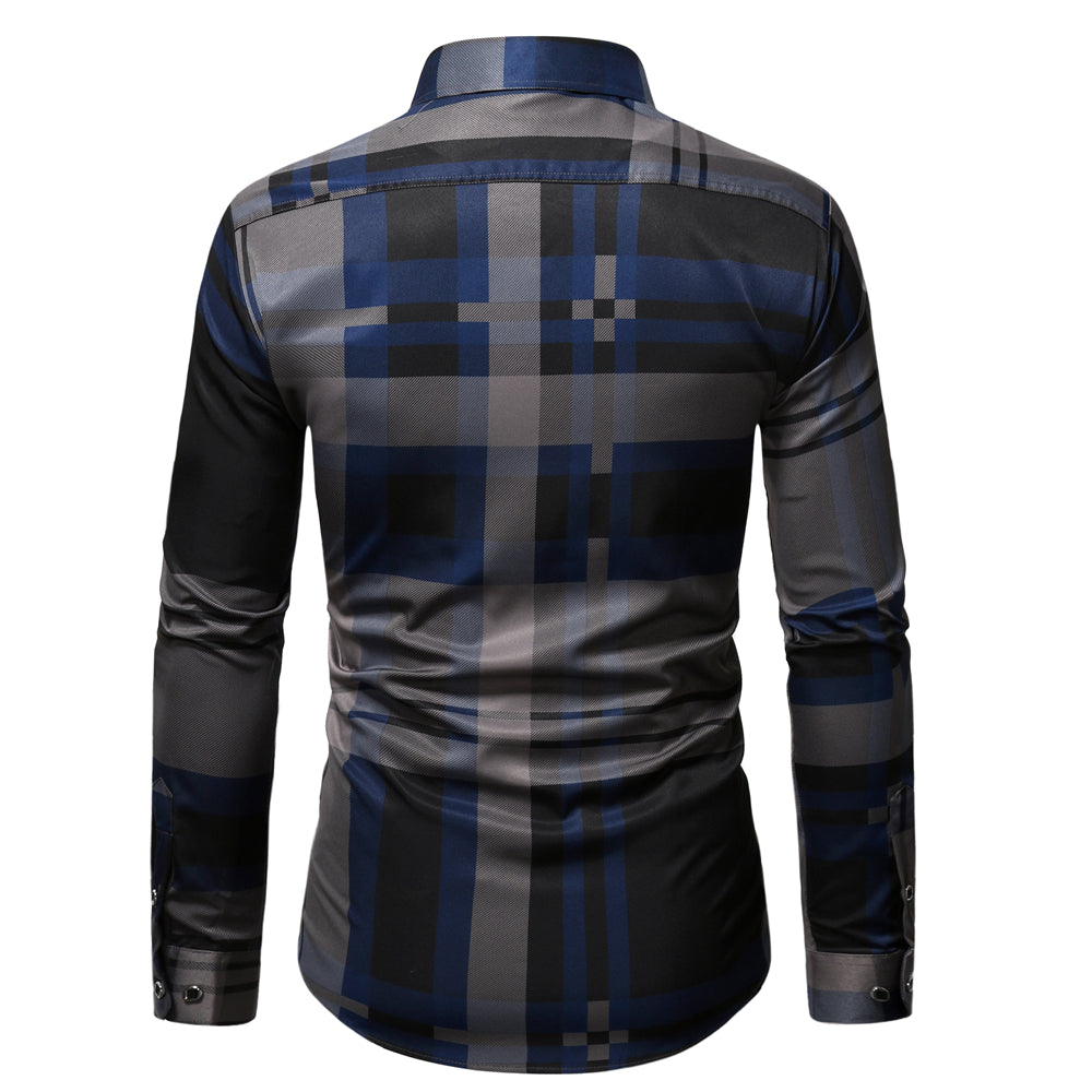 PlaidCraft Buttoned CottonMens Shirt