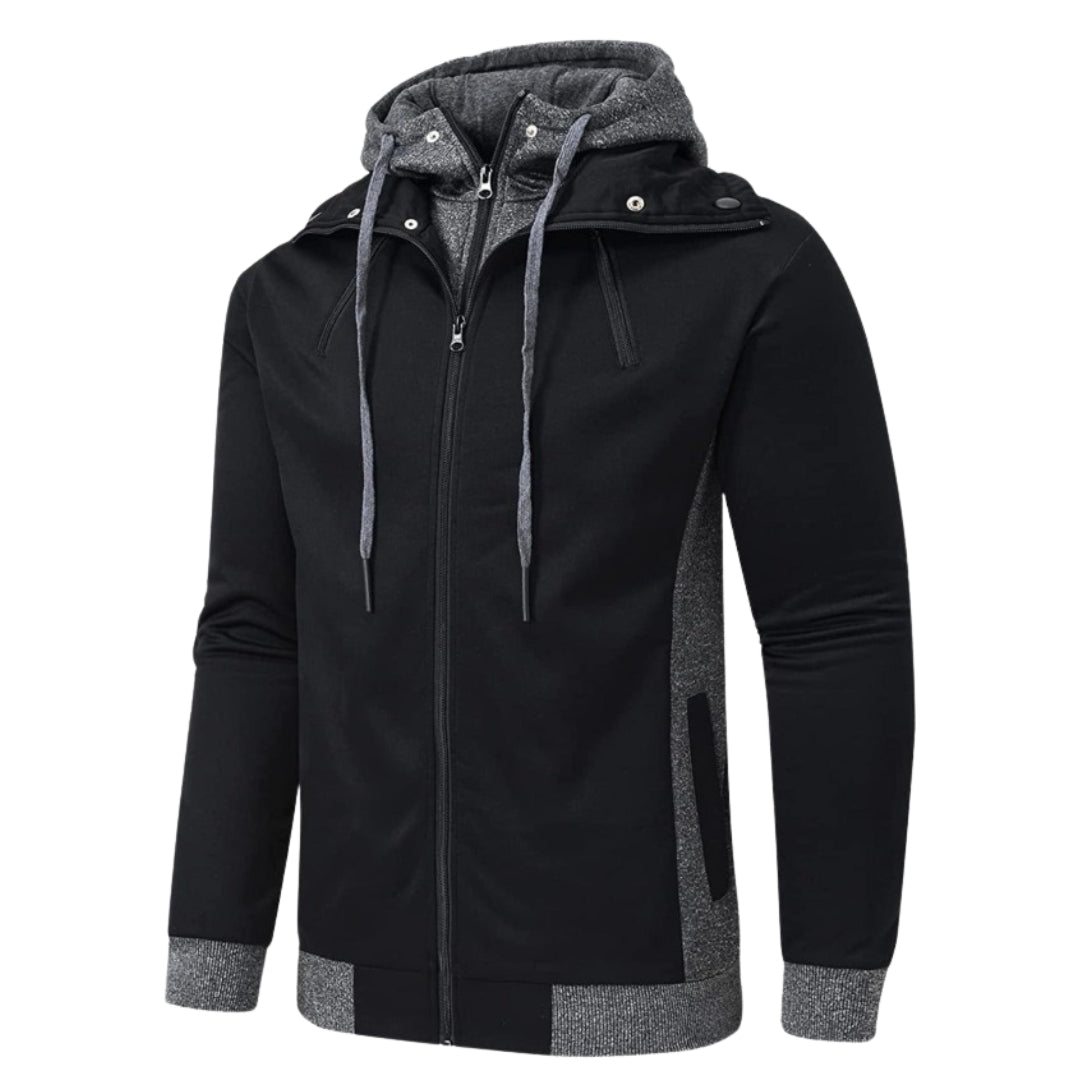 Protector Double Zipped Lente Hoodie