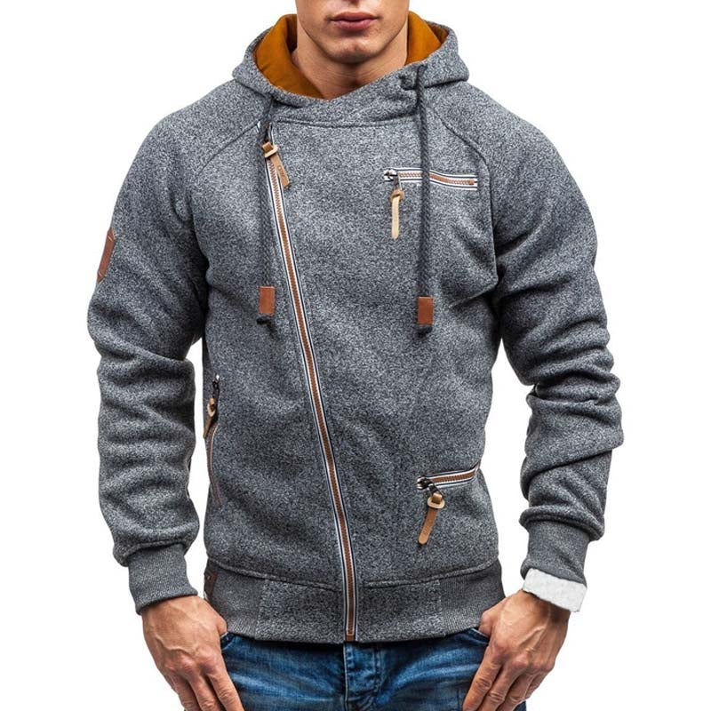 Samuel Fijne Schuine Rits Hoodie (unisex)