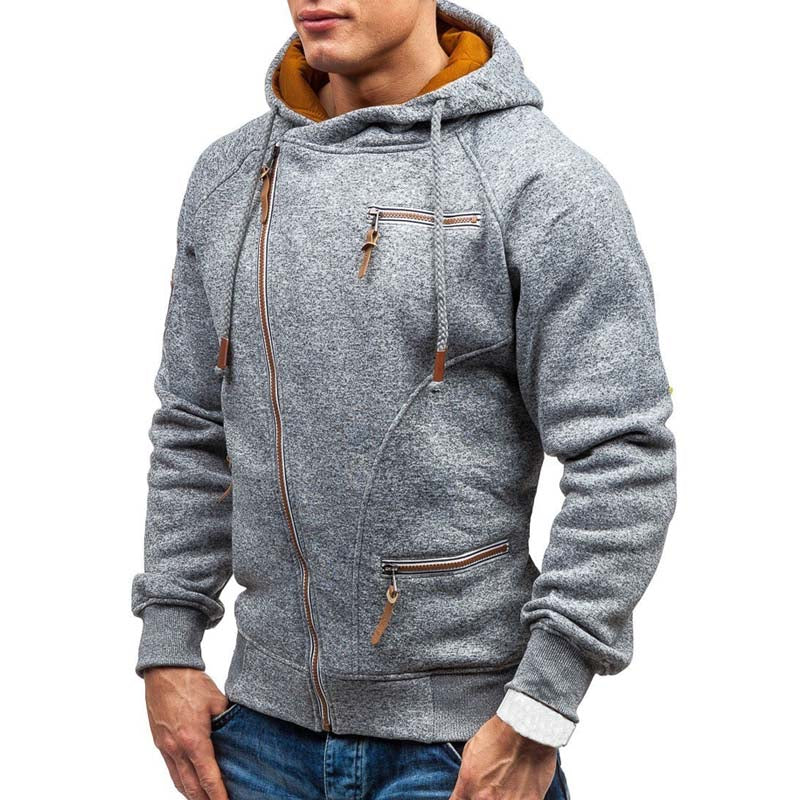 Samuel Fijne Schuine Rits Hoodie (unisex)