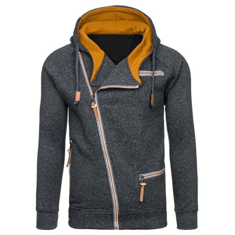 Samuel Fijne Schuine Rits Hoodie (unisex)