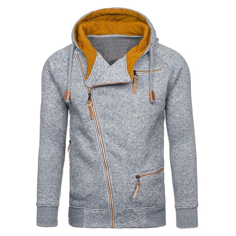 Samuel Fijne Schuine Rits Hoodie (unisex)